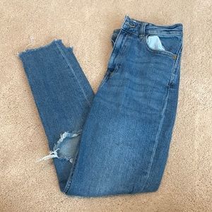 ZARA medium wash jeans